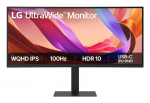 LCD Monitor LG 34 " 3440 x 1440 pixels Wide Quad HD Native aspect ratio 21:9 LCD Curved 34U650A-B