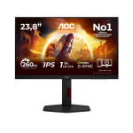 LCD Monitor AOC 23.8 " 1920 x 1080 pixels Full HD Native aspect ratio 16:9 LED Flat 24G4ZR