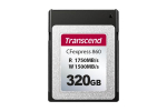 MEMORY COMPACT FLASH 320GB CFE TS320GCFE860 TRANSCEND