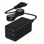 CHARGER USB 4P 65W GEMBIRD