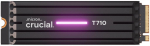 SSD CRUCIAL T710 2TB M.2 ArvutiIe Gen5 NVMe Write speed 13800 MBytes sec Read speed 14500 MBytes sec TBW 1200 TB CT2000T710SSD5