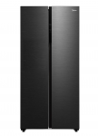 Midea MDRS619FIE45 SBS No Frost k&uuml;lmik 177,5 cm, WiFi, tume roostevaba teras, 41 dB