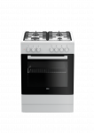 Beko FSE62120DW gaasipliit elektriahjuga 6 f-ni