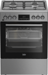 Beko FBMA62320TXDSN gaasipliit elektriahjuga 60 cm, 8 f-ni, roostevaba teras