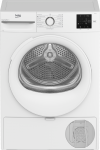 Beko BM3T372E0W kitsas, lauaplaat 47 cm soojuspumbaga pesukuivati 7 kg