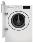 Beko HITV 8736B0HT integreeritav kuivatiga pesumasin 8/5 kg, 1400 p/m