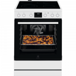 Electrolux LKR64020AW klaaskeraamiline pliit 60 cm, 7 f-ni, 73 l