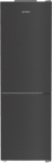 Indesit INKH1361XBR4EB No Frost kombik&uuml;lmik 186,5 cm, must, 39 dB