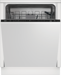 Beko BDIN38440C invertermootoriga integreeritav n&otilde;udepesumasin 14 komplekti, 44 dB