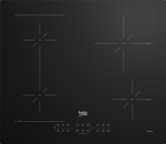 Beko HII64200SFMT 2 &uuml;hendatava alaga, 4 keedutsooniga integreeritav induktsioonplaat 60 cm
