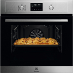 Electrolux  EOH4P56BX p&uuml;rol&uuml;&uuml;siga integreeritav elektriahi, roostevaba teras, 8 f-ni, 65 l