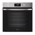 Indesit IO255HUX integreeritav elektriahi, 8 f-ni, roostevaba teras, 71 l