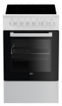 Beko FSM57100 GW klaaskeraamiline pliit 50 cm, 7 f-ni