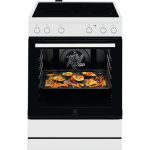 Electrolux LKR62001CW klaaskeraamiline pliit 60 cm, 7 f-ni