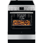 Electrolux LKR64020CX klaaskeraamiline pliit 60 cm, 7 f-ni, roostevaba teras