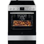 Electrolux LKR64022AX klaaskeraamiline pliit 60 cm, 7 f-ni, roostevaba teras