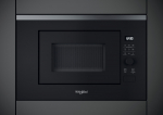 Whirlpool WMF201G integreeritav mikrolaineahi grilliga 20 l, must