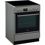 Whirlpool ACMT 6533IX klaaskeraamiline pliit 60 cm, 11 f-ni, roostevaba teras
