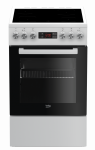 Beko FSM 57300 GW klaaskeraamiline pliit 50 cm, 7 f-ni