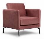 Tugitool Hanah Home Sino, roosa v., 81 cm x 87 cm x 90 cm