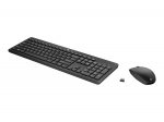 Juhtmevaba klaviatuuri ja hiire komplekt HP HP 230 WL, EN, must v.