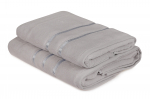 Vannir&auml;tikute komplekt Foutastic Dolce 317HBY1593, helehall v./helesinine v., 100 cm x 150 cm, 2 tk