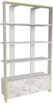 P&otilde;randariiul Kalune Design Elena 875ZNA4615, valge v., 160 cm x 93.6 cm x 31.5 cm