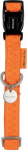 Kaelarihm koertele Zolux Mac Leather, oranž, 280 - 400 mm x 15 mm, 28-40