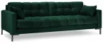 Diivan Micadoni Home Mamaia Velvet, tumeroheline v., 177 x 92 cm x 75 cm