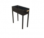 Grill Abas Smokehouse, must v., 30 cm