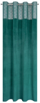 &Ouml;&ouml;kardin ZKLU-04, &scaron;ampanja v./t&uuml;rkiissinine v., 140 cm x 250 cm