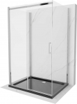 Du&scaron;ikabiin Mexen Omega 825-120-080-01-00-3s-4070, 3-seinaline, ristk&uuml;lik, 80 cm x 120 cm x 190 cm