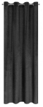 &Ouml;&ouml;kardin Lussi, must v., 140 cm x 250 cm