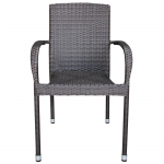 Aiatool, must, 64 cm x 55 cm x 94 cm