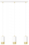Valgusti rippuv Emibig Fumiko 3, GU10, 3 x 8 W, valge v.