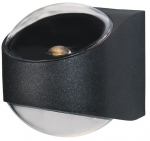 Valgusti lagi ja seinad CristalRecord, 3000&deg;K, LED, must v.