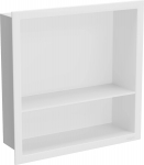 Sisseehitatav seinariiul Mexen X-Wall-R, 10 cm x 30 cm x 30 cm, valge v.