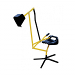 &Otilde;ue m&auml;nguasi, ekskavaator, 115 cm x 47 cm, must v./kollane v.