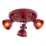 Valgusti lagi Argon Lenora 6264, E14, 3 x 7 W, punane v.