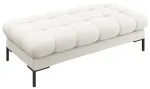 Esiku pink Micadoni Home Mamaia, must v./pruunikas v., 62 cm x 133 cm x 41 cm