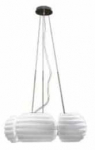 Valgusti rippuv AZzardo Rondo AZ0115, E14, 5 x 40 W, valge v.