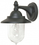 &Otilde;ue seinavalgusti Elstead Lighting Sandown, 60W, E27, IP44, must v., 17.7 cm x 25.5 cm