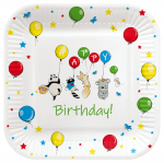 &Uuml;hekordne taldrik PAW Balloons, 23 cm, 8 tk