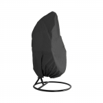 Kate rippuva tooli jaoks 1, must v., 190 x 115 cm