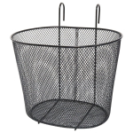 Jalgrattakott, esikorv, metall, must