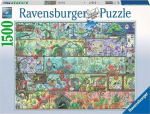 Pusle Ravensburger Zoe, 60 cm x 80 cm, 1500 tk, mitmev&auml;rviline