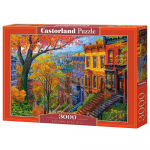 Pusle Castorland Autumn City Hill, 68 cm x 92 cm, 3000 tk, mitmev&auml;rviline