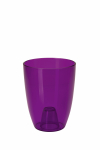 Lillepott Form Plastic ORCHID 0307T-T04, plastik, violetne
