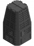 Komposter Patrol Group, 89 cm x 89 cm x 146 cm, 1000 l, must v.
