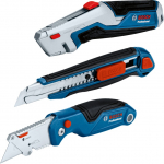 Ehitusnugade komplekt Bosch, roostevaba teras, 3 tk
